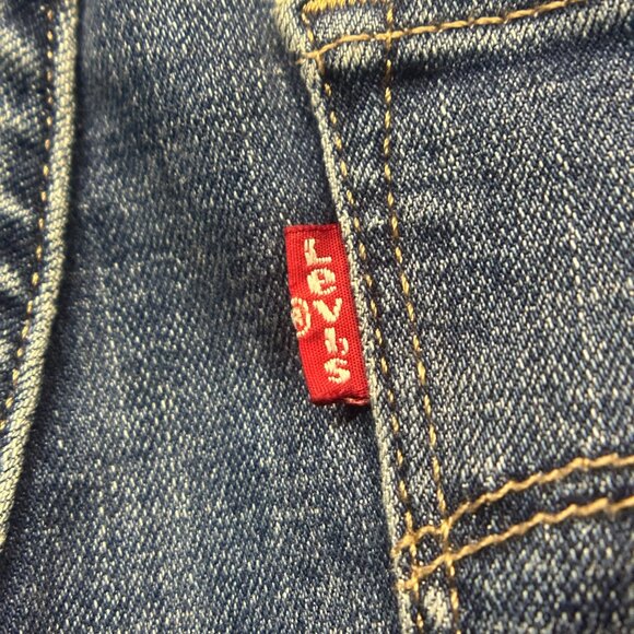 EUC Levi's Women 711 Skinny Jeans Lapis Hawaii Blue Size 26 - Picture 7 of 16